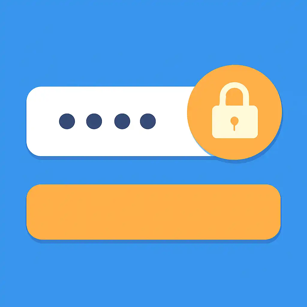 Close-up of button or form field for password reset, Teen Patti Joy